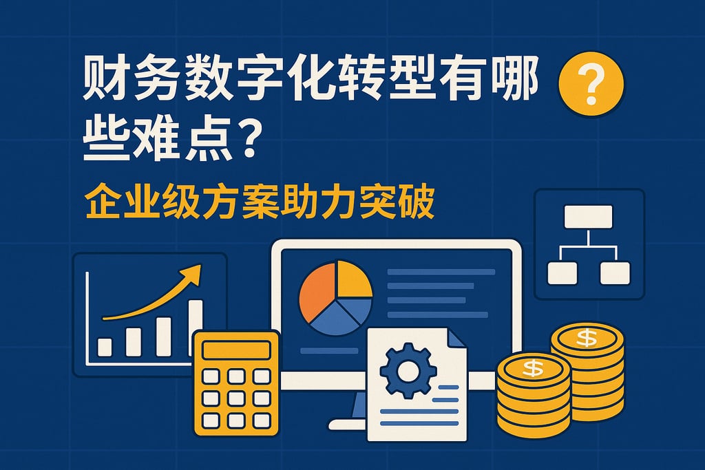 财务数字化转型有哪些难点？企业级方案助力突破