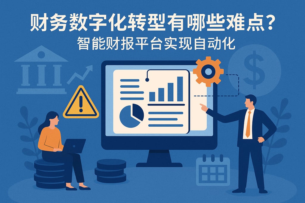 财务数字化转型有哪些难点？智能财报平台实现自动化