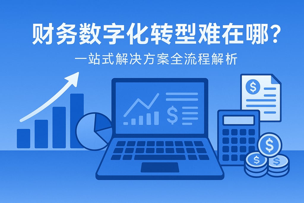 财务数字化转型难在哪？一站式解决方案全流程解析