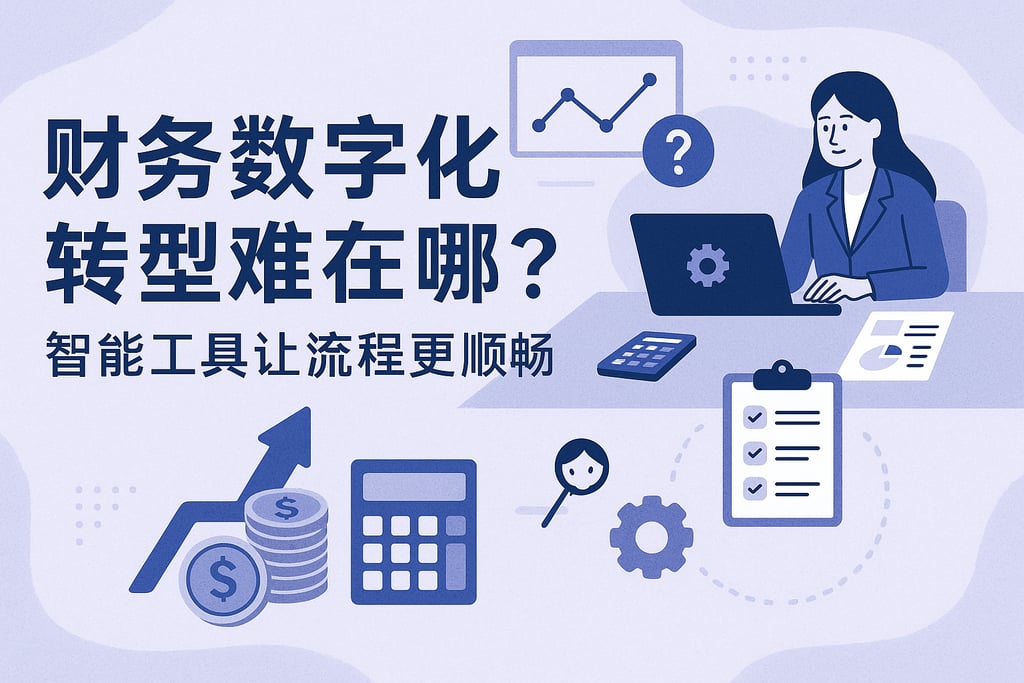 财务数字化转型难在哪？智能工具让流程更顺畅