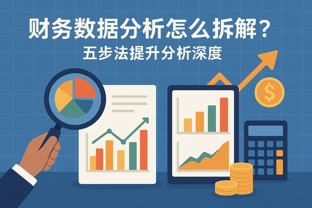 财务数据分析怎么拆解？五步法提升分析深度