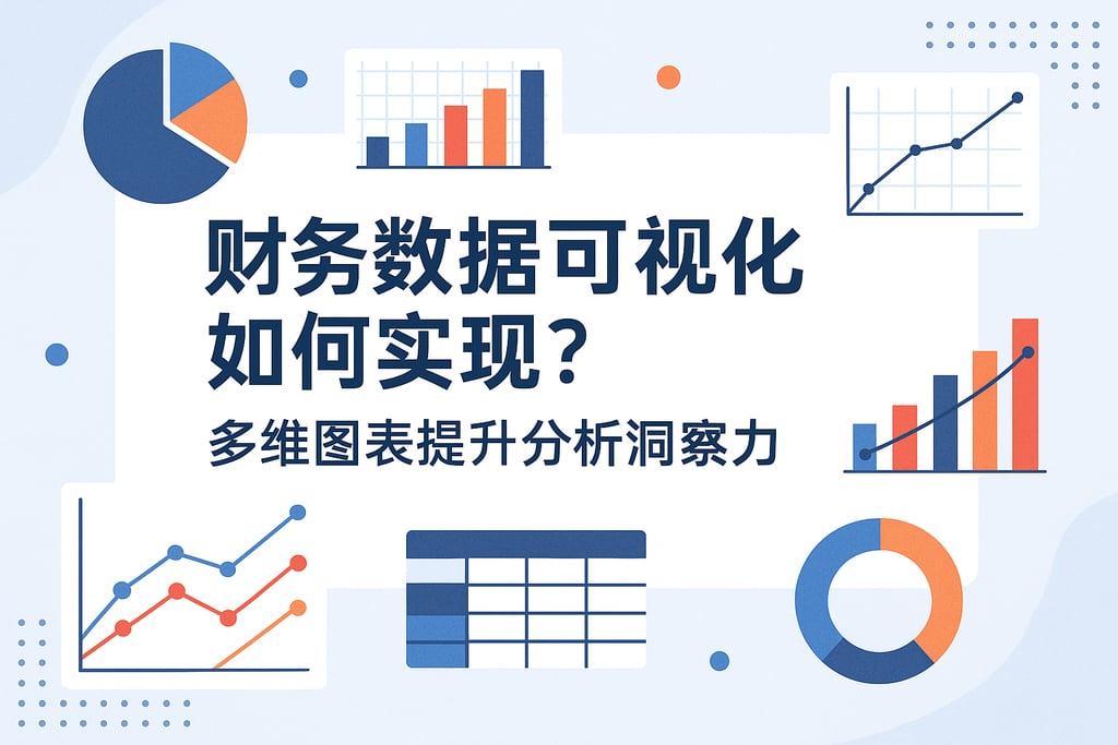 财务数据可视化如何实现？多维图表提升分析洞察力