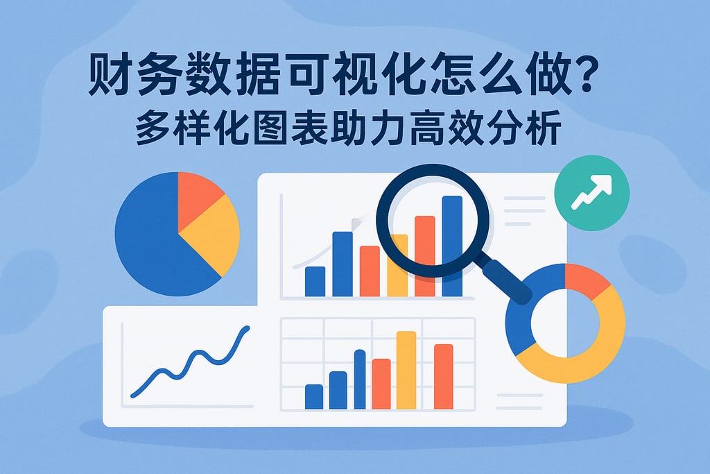 财务数据可视化怎么做？多样化图表助力高效分析