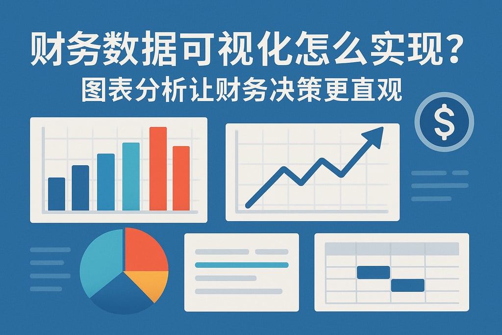 财务数据可视化怎么实现？图表分析让财务决策更直观