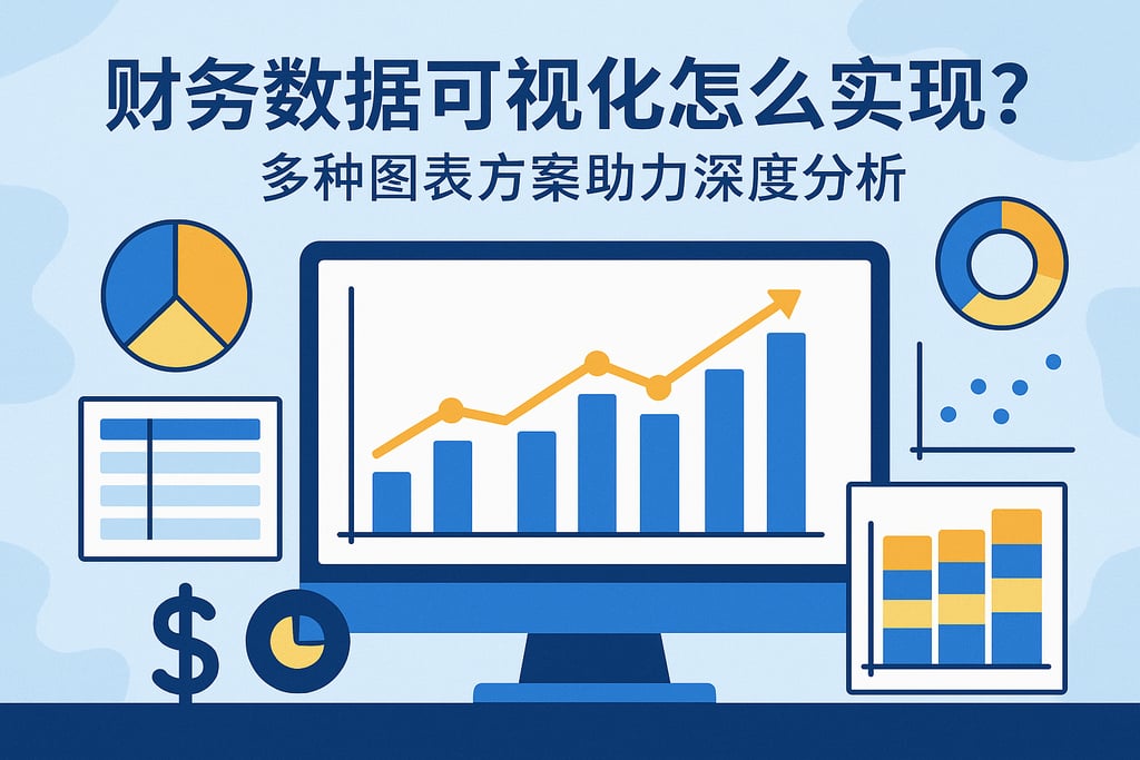 财务数据可视化怎么实现？多种图表方案助力深度分析