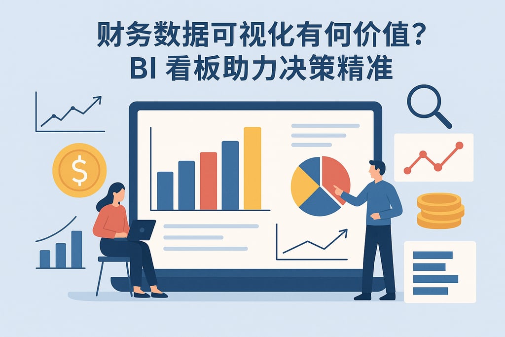 财务数据可视化有何价值？BI看板助力决策精准