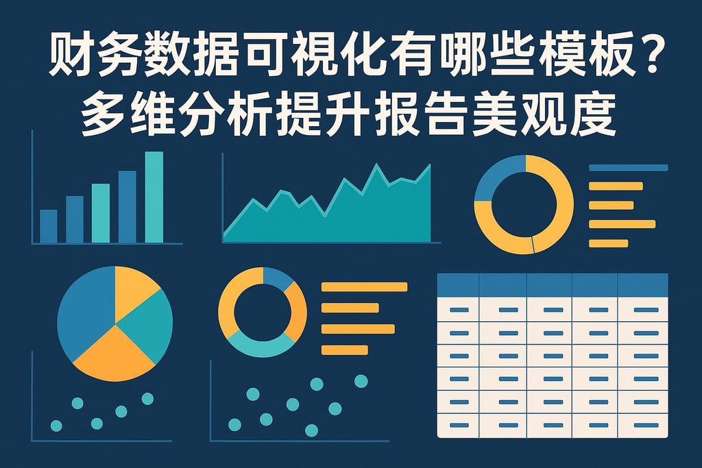 财务数据可视化有哪些模板？多维分析提升报告美观度