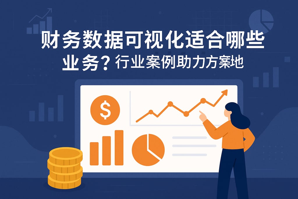 财务数据可视化适合哪些业务？行业案例助力方案落地