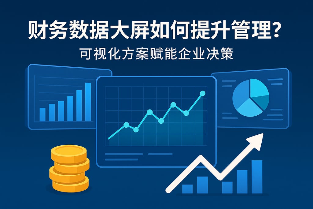 财务数据大屏如何提升管理？可视化方案赋能企业决策