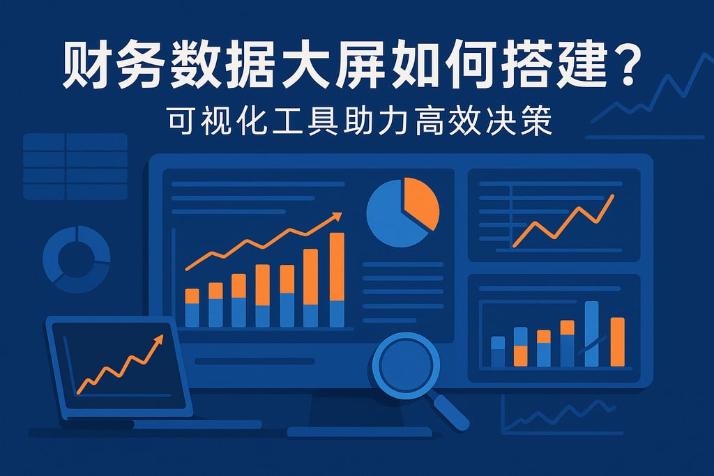 财务数据大屏如何搭建？可视化工具助力高效决策