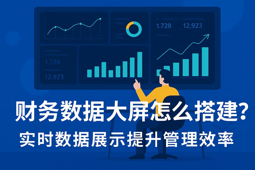 财务数据大屏怎么搭建？实时数据展示提升管理效率