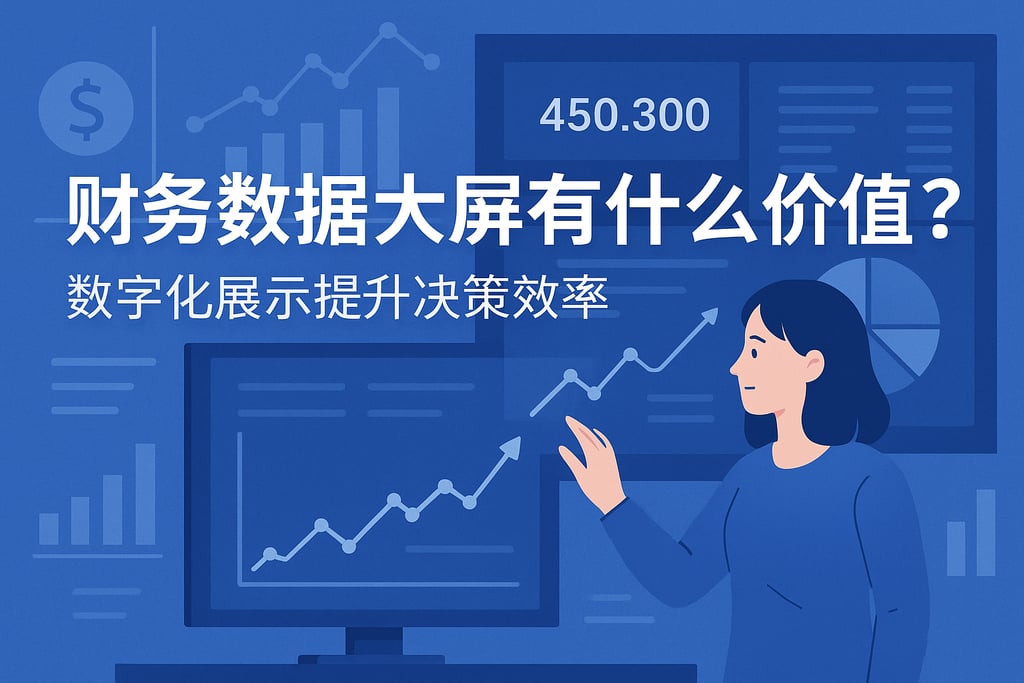 财务数据大屏有什么价值？数字化展示提升决策效率