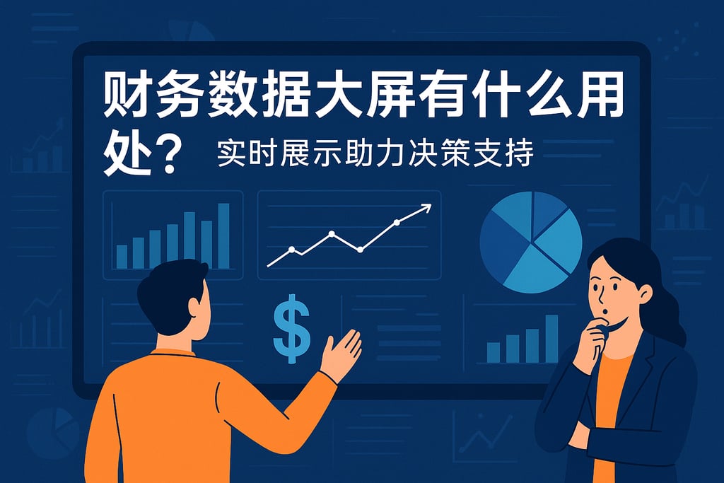 财务数据大屏有什么用处？实时展示助力决策支持