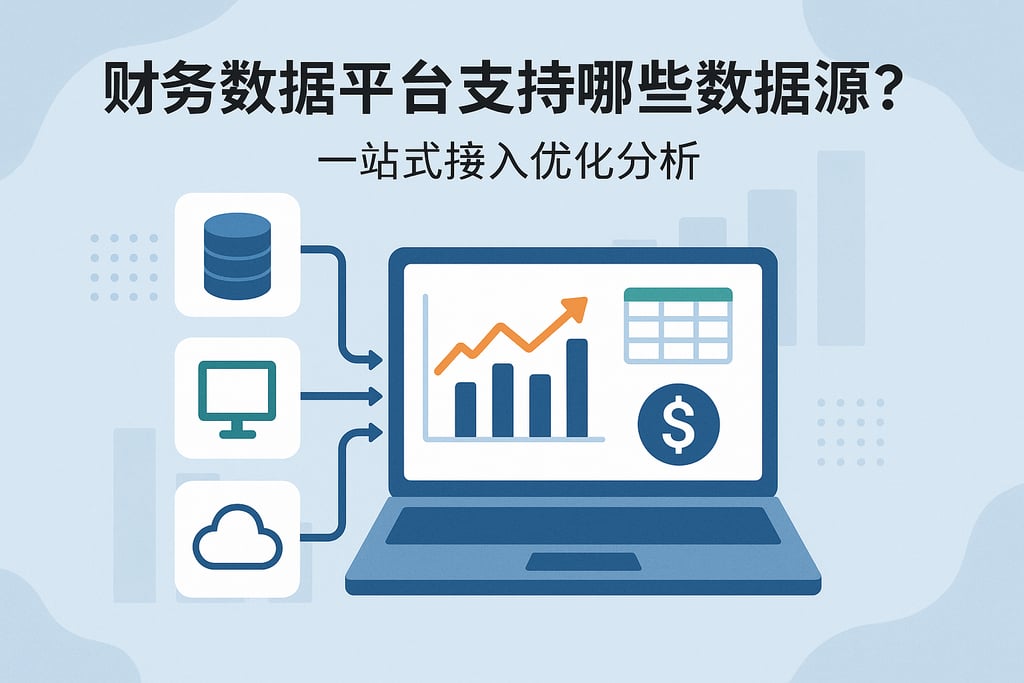 财务数据平台支持哪些数据源？一站式接入优化分析