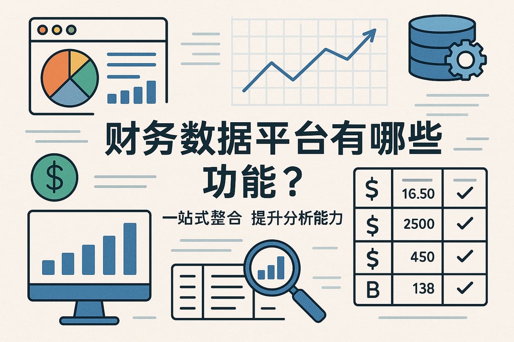 财务数据平台有哪些功能？一站式整合提升分析能力