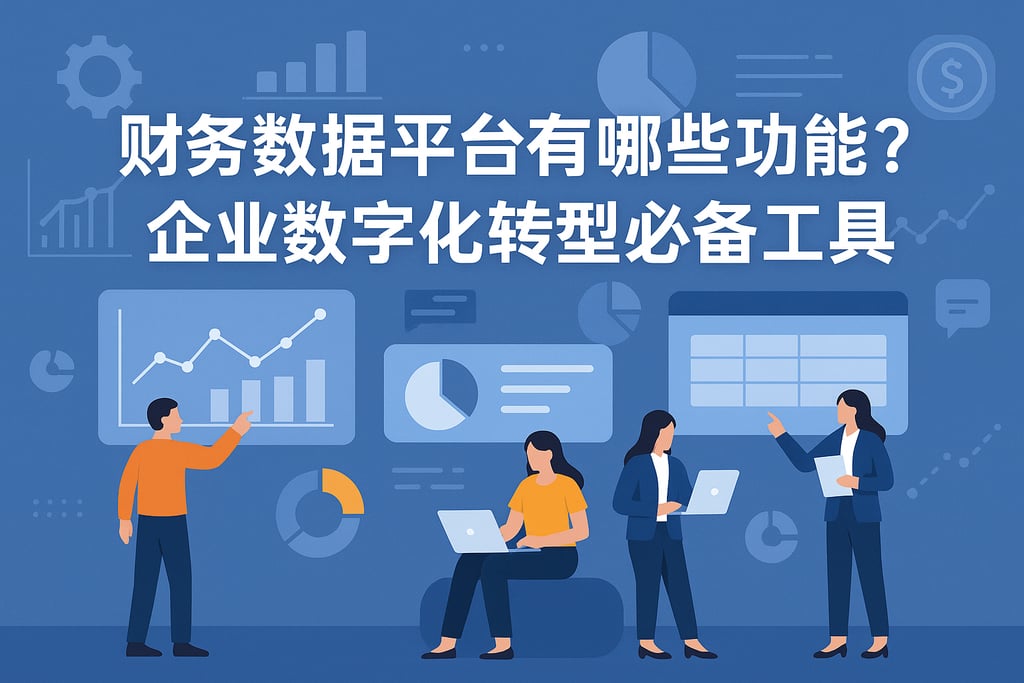 财务数据平台有哪些功能？企业数字化转型必备工具