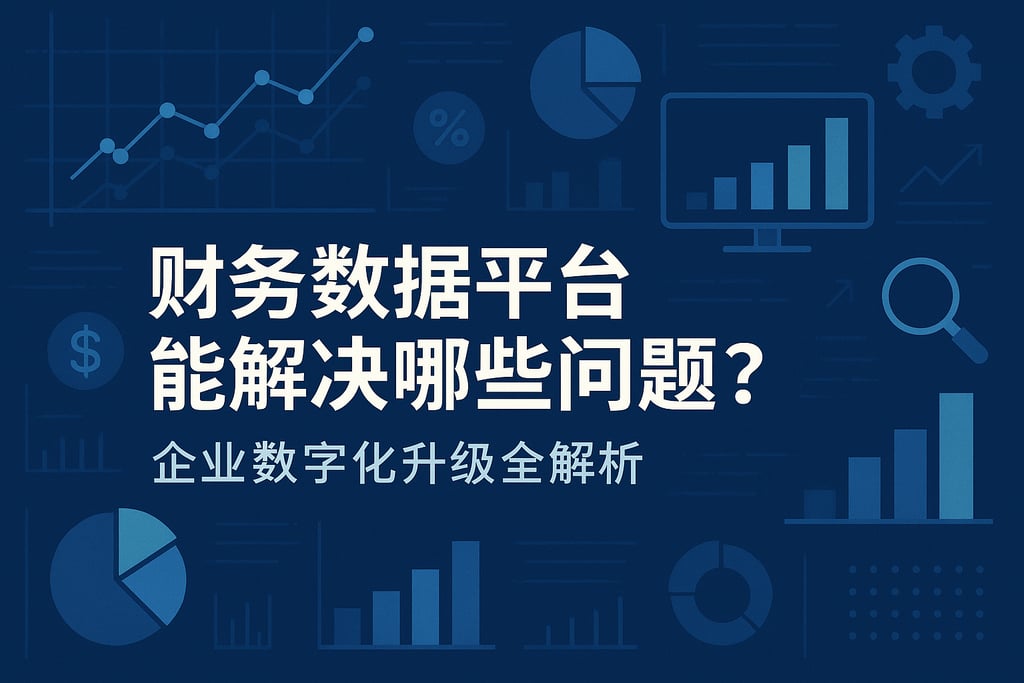 财务数据平台能解决哪些问题？企业数字化升级全解析