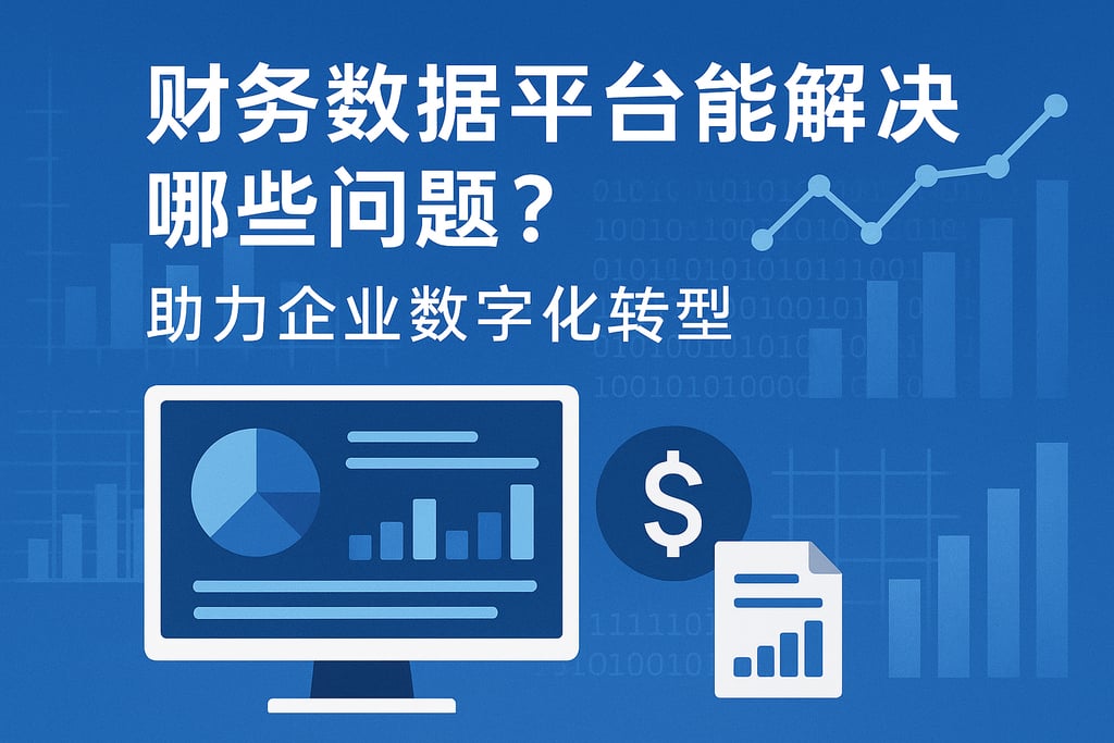 财务数据平台能解决哪些问题？助力企业数字化转型