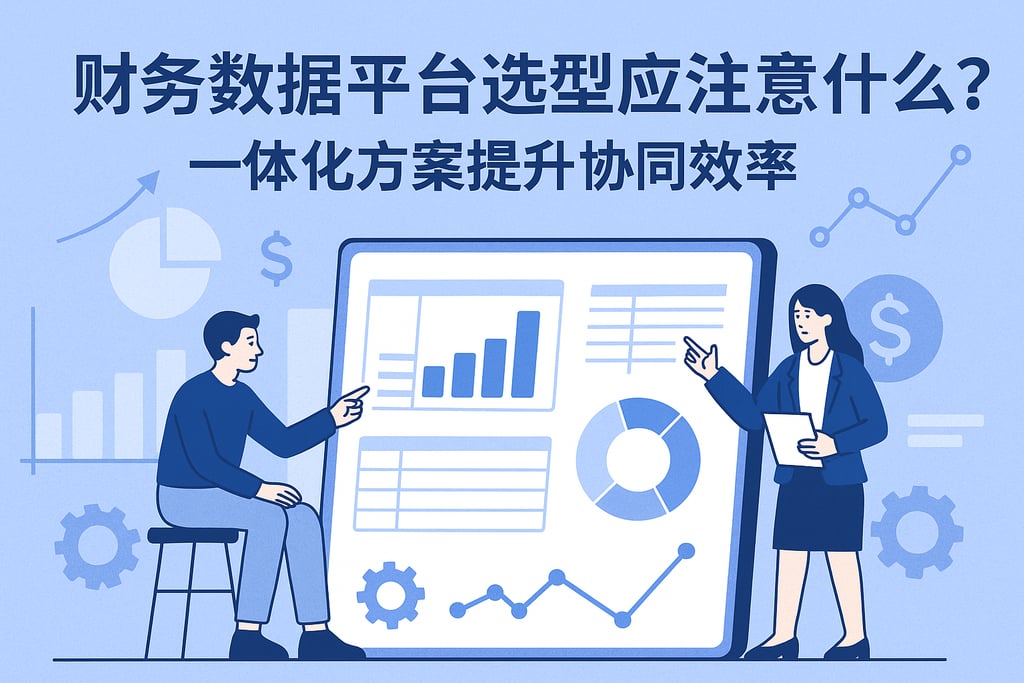 财务数据平台选型应注意什么？一体化方案提升协同效率