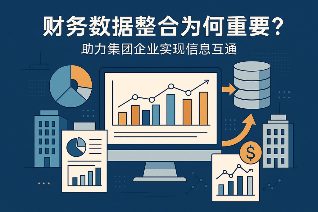 财务数据整合为何重要？助力集团企业实现信息互通