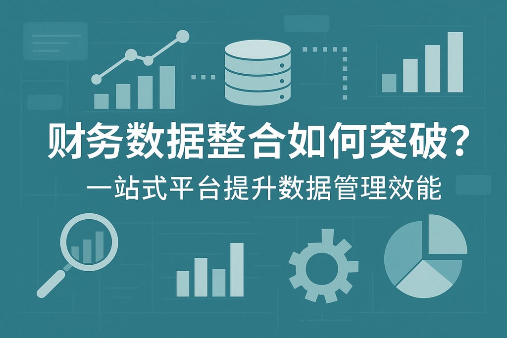 财务数据整合如何突破？一站式平台提升数据管理效能