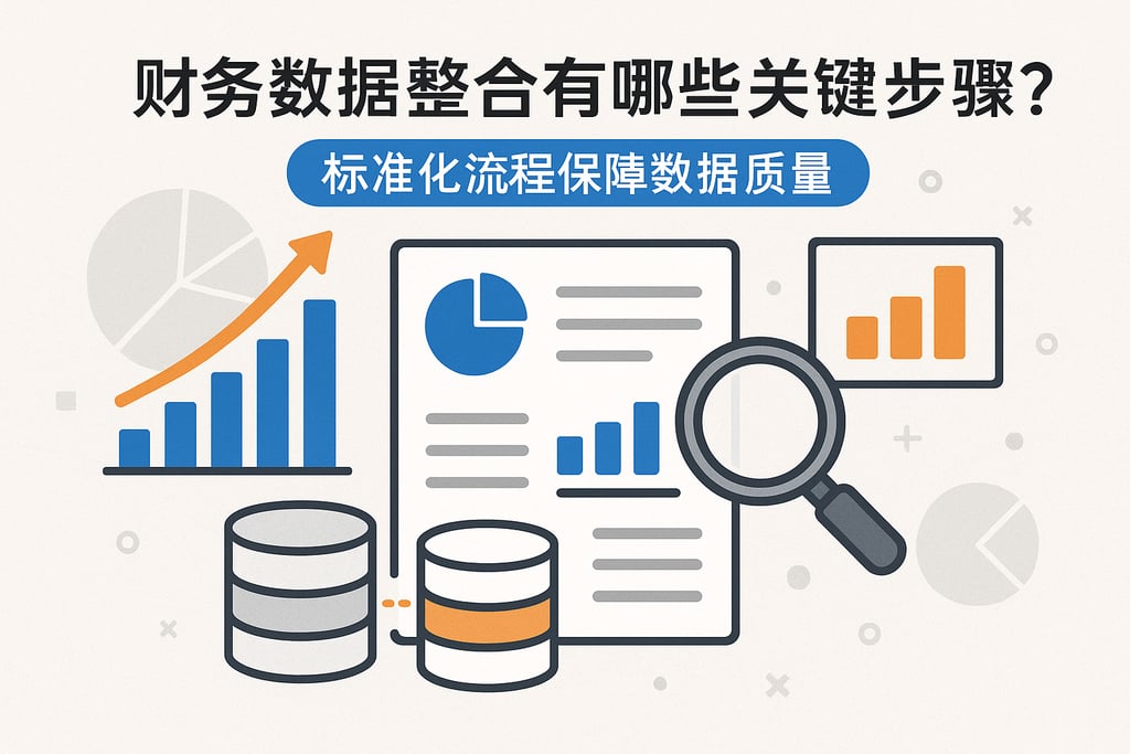财务数据整合有哪些关键步骤？标准化流程保障数据质量