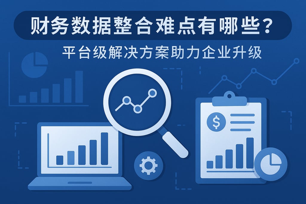 财务数据整合难点有哪些？平台级解决方案助力企业升级
