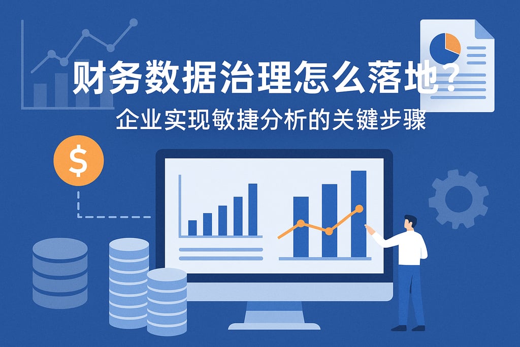 财务数据治理怎么落地？企业实现敏捷分析的关键步骤