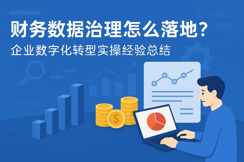 财务数据治理怎么落地？企业数字化转型实操经验总结