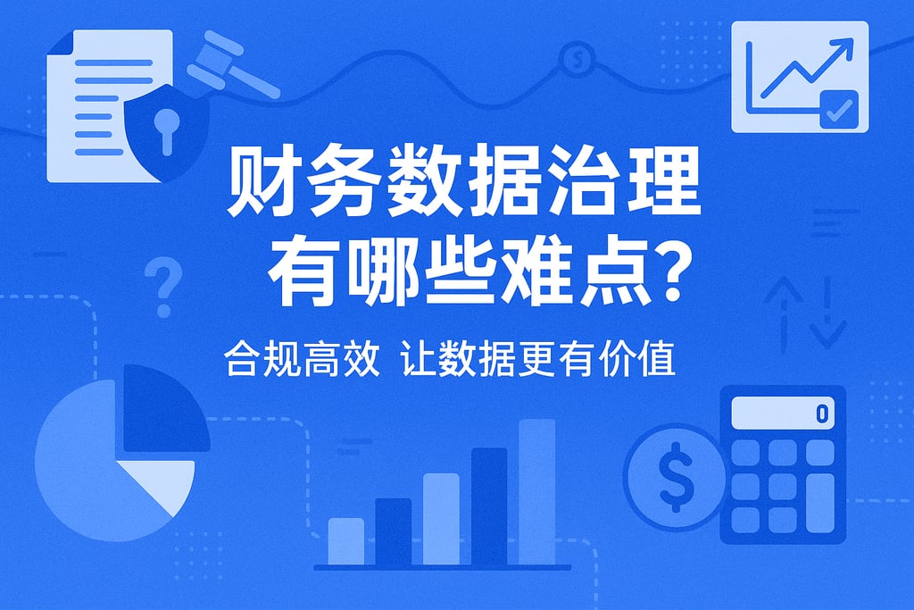 财务数据治理有哪些难点？合规高效让数据更有价值