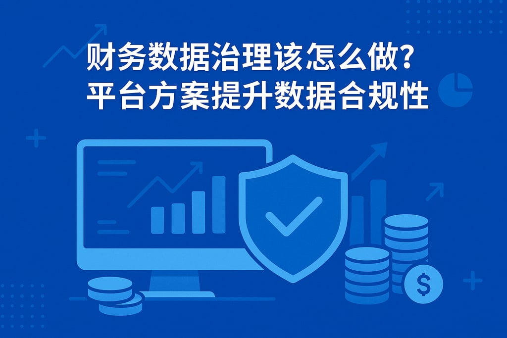 财务数据治理该怎么做？平台方案提升数据合规性