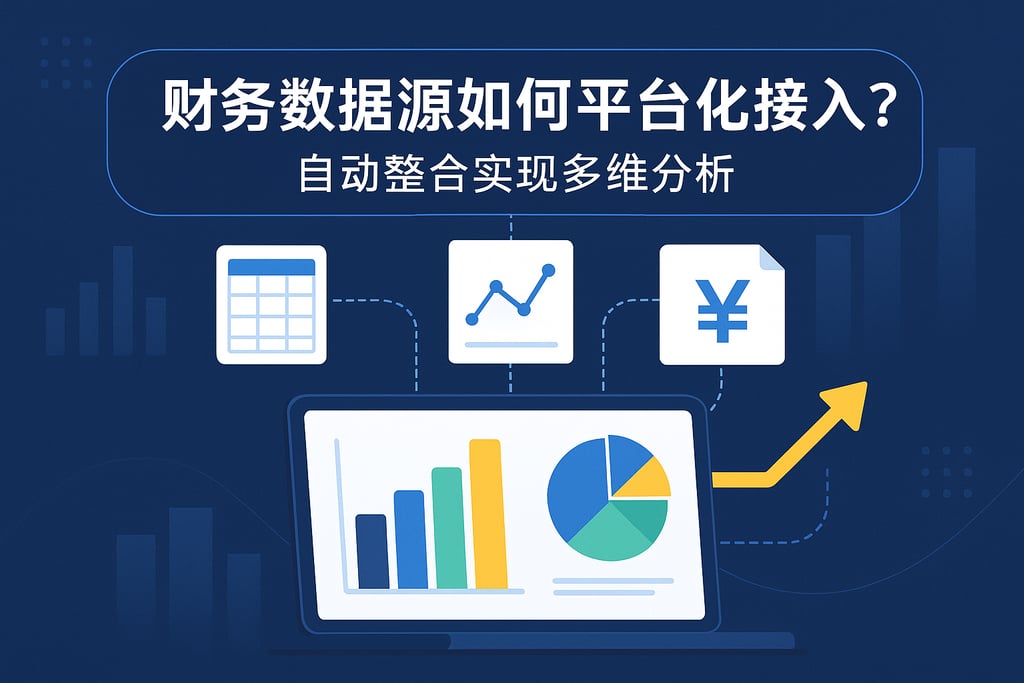 财务数据源如何平台化接入？自动整合实现多维分析