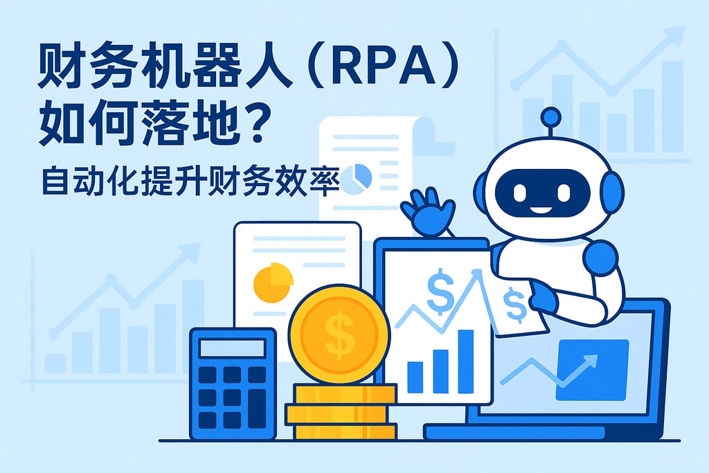财务机器人(RPA)如何落地？自动化提升财务效率