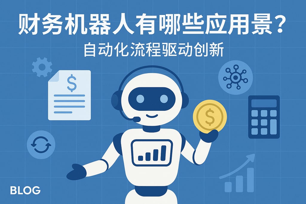 财务机器人有哪些应用场景？自动化流程驱动创新