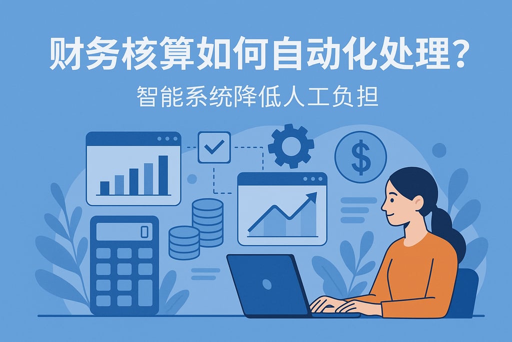财务核算如何自动化处理？智能系统降低人工负担