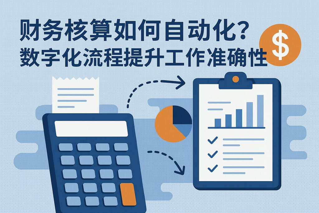 财务核算如何自动化？数字化流程提升工作准确性