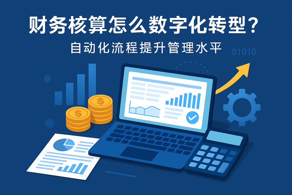 财务核算怎么数字化转型？自动化流程提升管理水平
