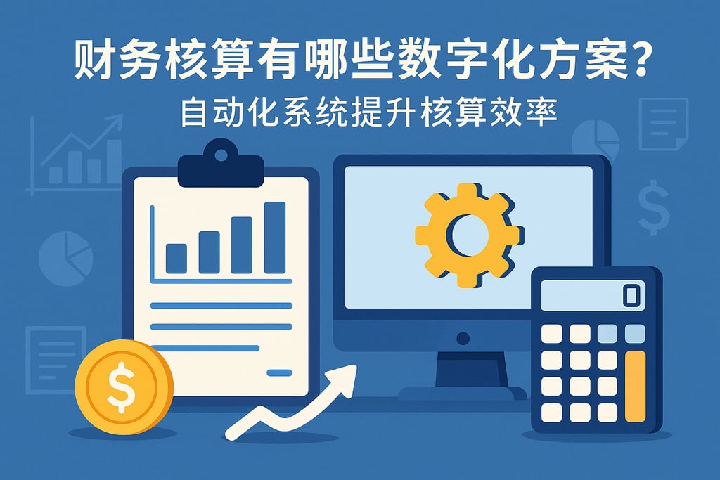 财务核算有哪些数字化方案？自动化系统提升核算效率