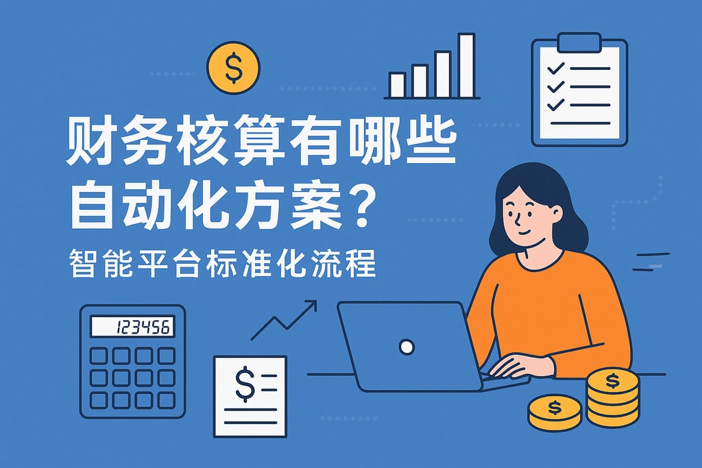 财务核算有哪些自动化方案？智能平台标准化流程