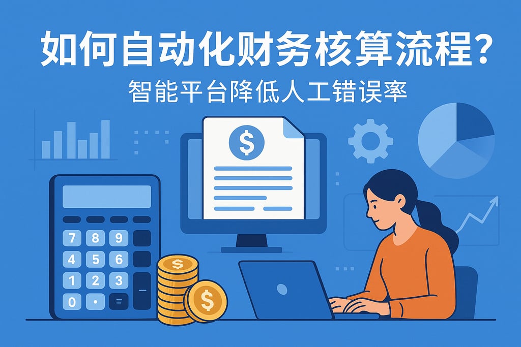 财务核算流程如何自动化？智能平台降低人工错误率