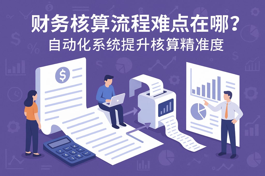 财务核算流程难点在哪？自动化系统提升核算精准度