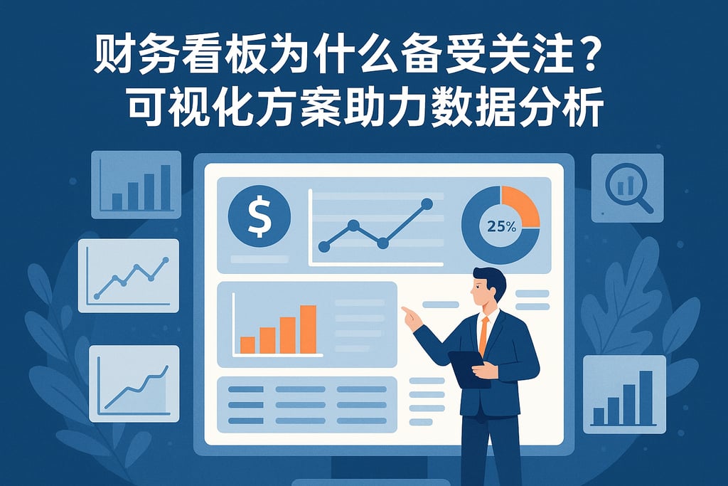 财务看板为什么备受关注？可视化方案助力数据分析