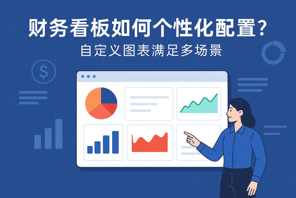 财务看板如何个性化配置？自定义图表满足多场景