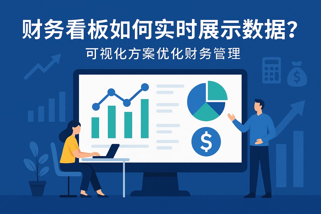 财务看板如何实时展示数据？可视化方案优化财务管理