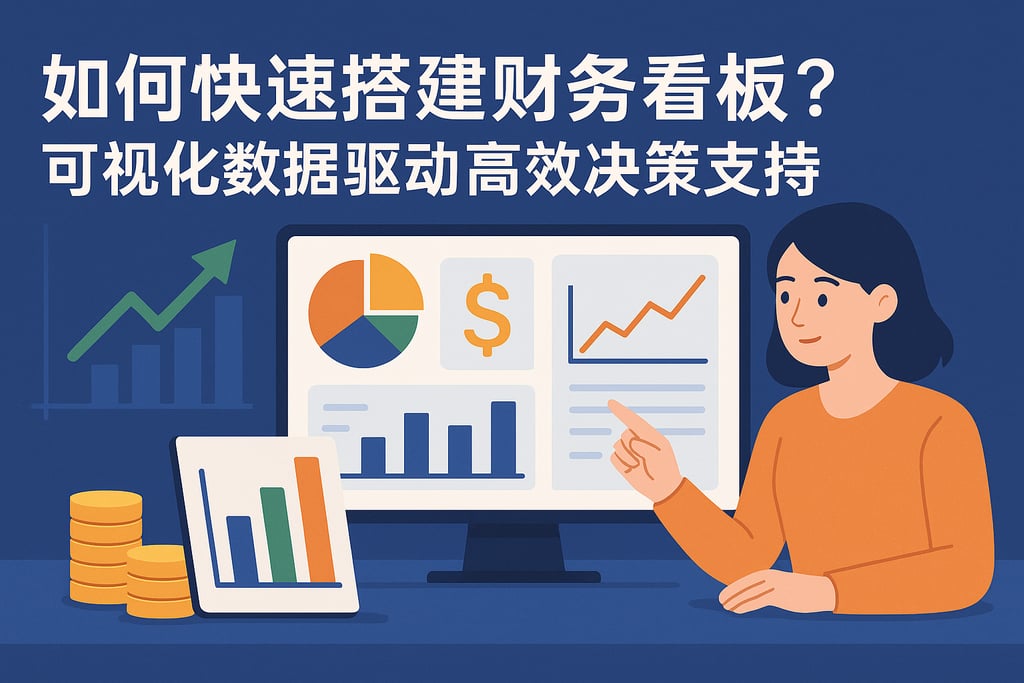 财务看板如何快速搭建？可视化数据驱动高效决策支持