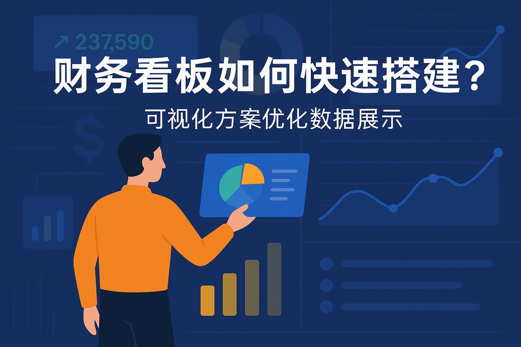财务看板如何快速搭建？可视化方案优化数据展示