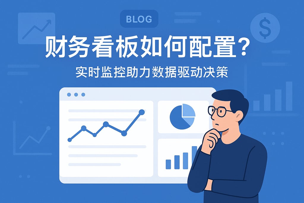 财务看板如何配置？实时监控助力数据驱动决策