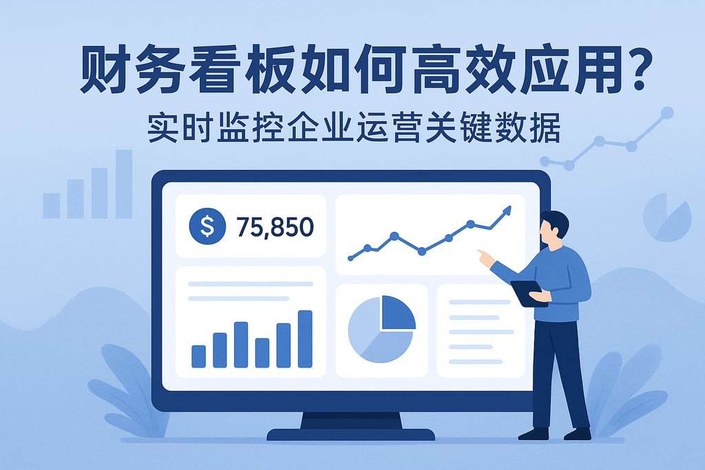 财务看板如何高效应用？实时监控企业运营关键数据