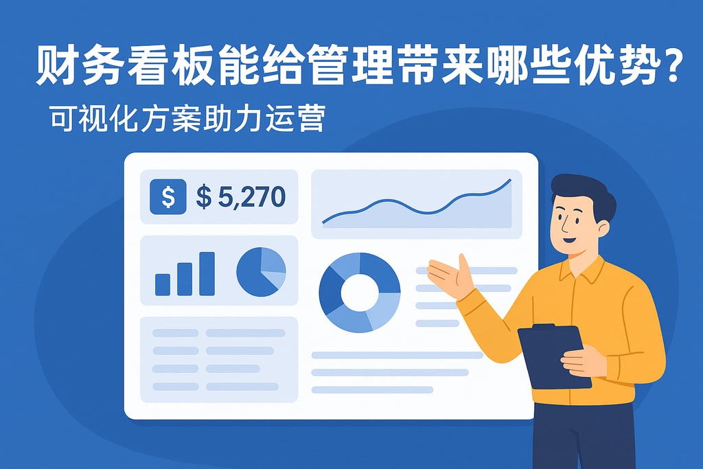 财务看板能给管理带来哪些优势？可视化方案助力运营