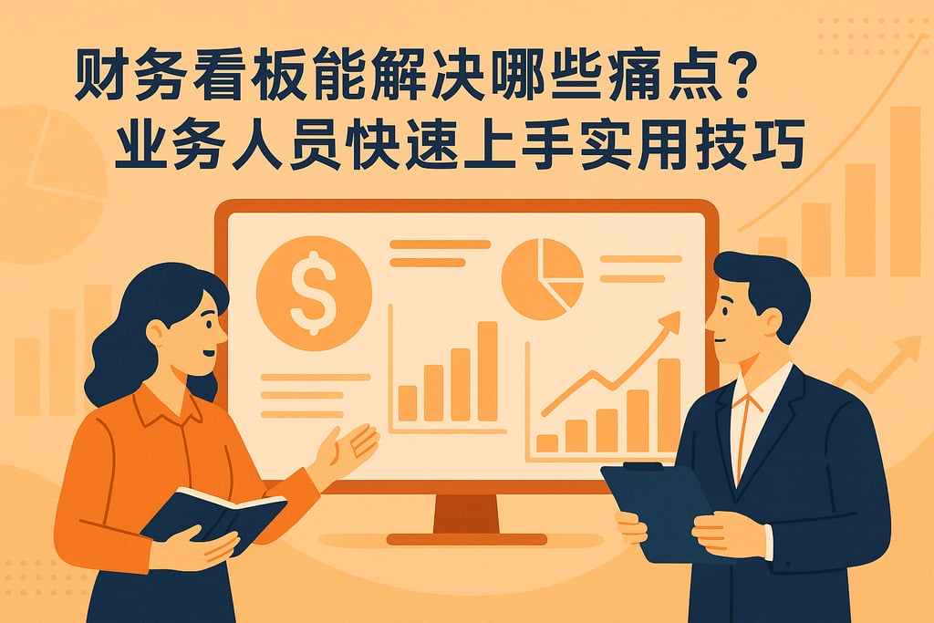 财务看板能解决哪些痛点？业务人员快速上手实用技巧